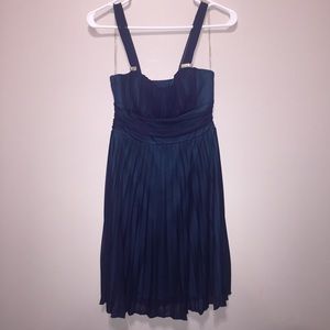 Blue and turquoise dress